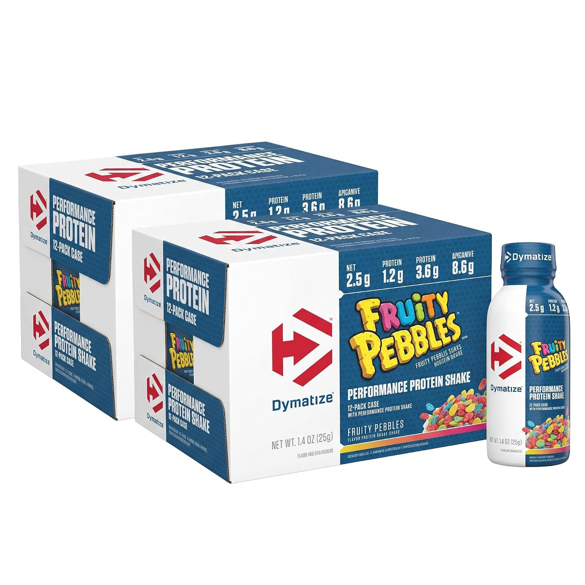 Dymatize Performance - Batido de proteínas, guijarros frutales, 1.0...