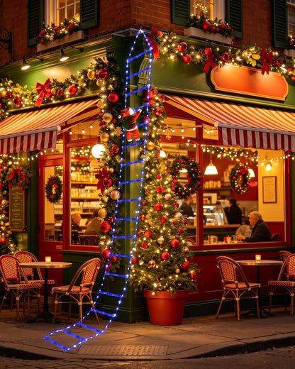 Toodour Luces LED de Navidad, luces decorativas de Navidad de 10 pi...