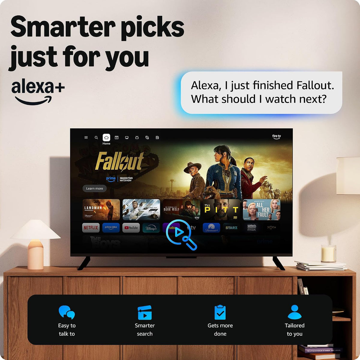 Amazon Fire TV Stick 4K Select con plan de protección de 2 años