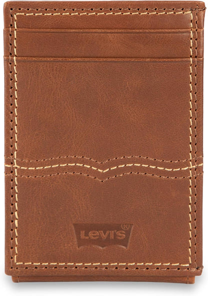 Levi's Cartera compacta para hombre con ranuras para tarjetas y...