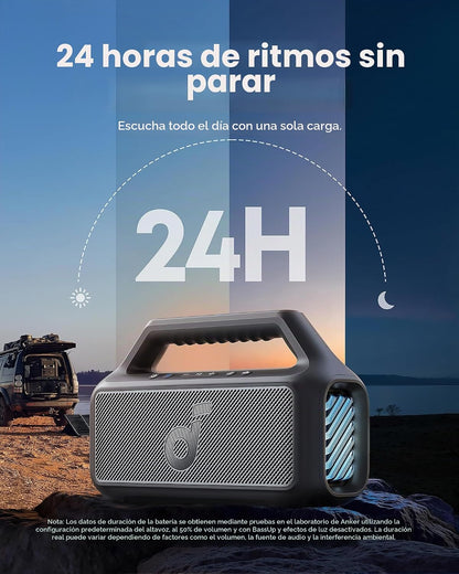 Soundcore Boom 2 de Anker, altavoz Bluetooth para exteriores de 80...