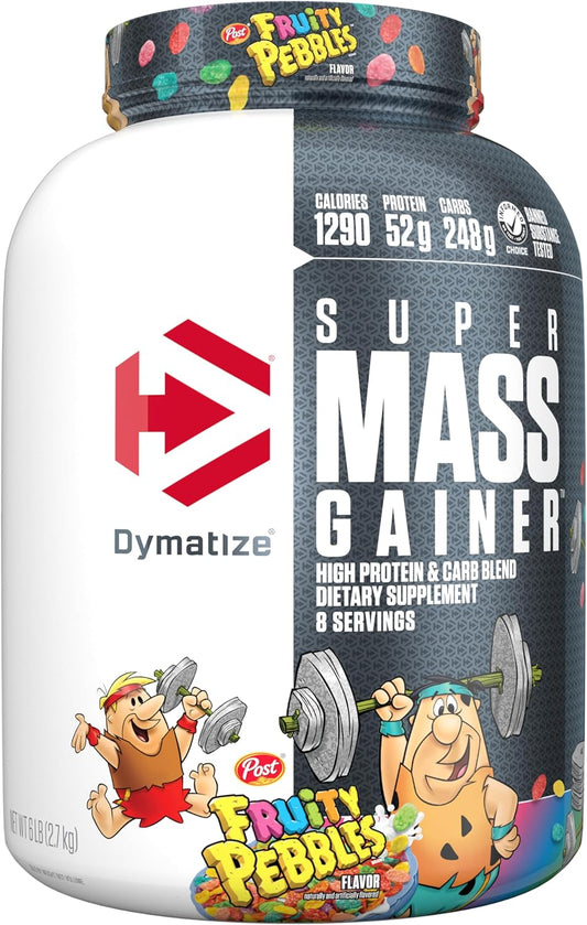 Dymatize Super Mass Gainer Proteína en Polvo, 1290 Calorías y 52g d...