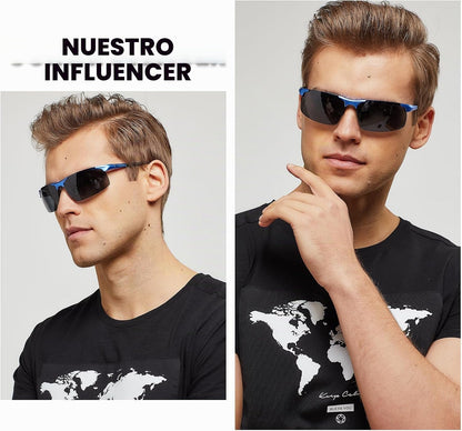 DUCO - Gafas de sol polarizadas para hombre, para deportes, pesca,...