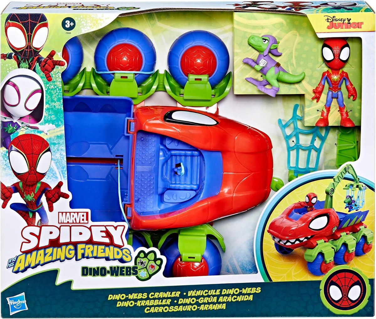 Marvel Dino-Webs Crawler de Spidey y sus increíbles amigos, Juego d...