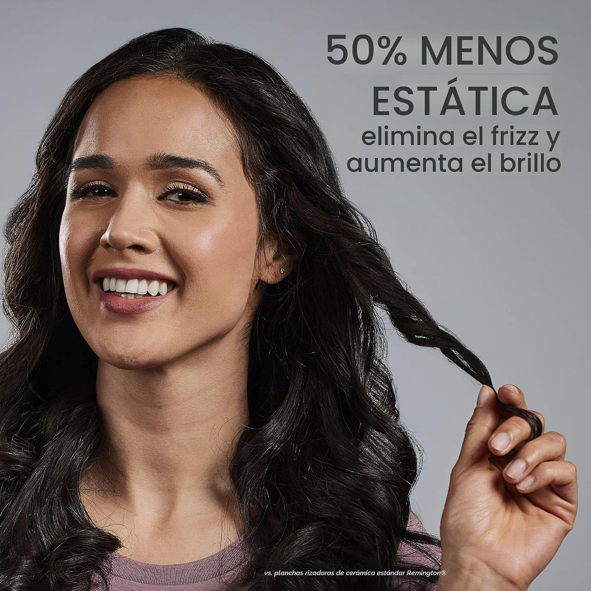 Remington Rizador con clip antiestático de 1 pulgada con protección...