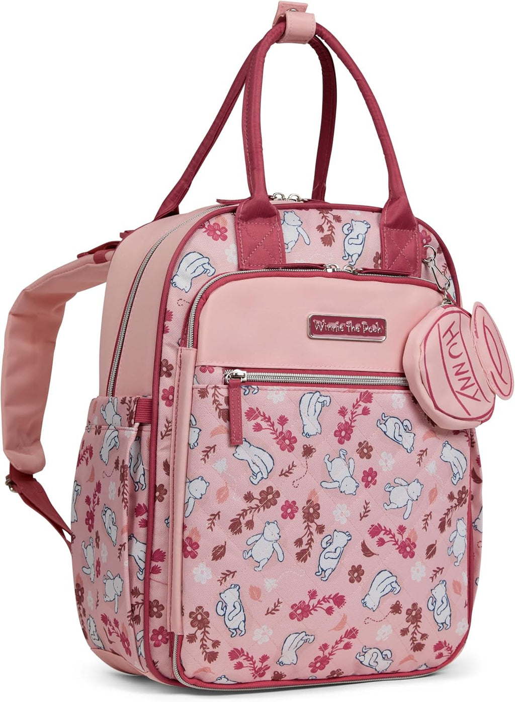 Disney Winnie the Pooh - Mochila para pañales con cambiador, bolsa...