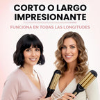 ELLA BELLA® Rizador abierto (ondulador profundo), herramienta de cr...