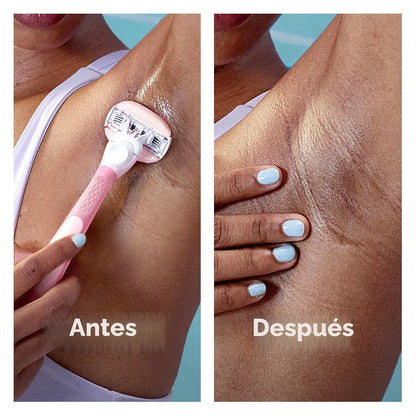 Gillette Venus ComfortGlide White Tea Cuchillas de afeitar para muj...