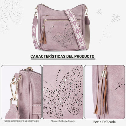 KITEVIUN - Bolsos tipo bandolera medianos para mujer, modernos, bol...