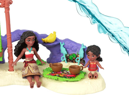 Mattel Disney Moana 2 Juguetes, Set de juego de aventura en la isla...
