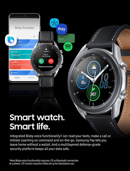 Samsung Reloj inteligente Galaxy Watch 3 (1.614 pulgadas, GPS, Blue...