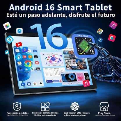 SCREENOVATE Tableta 10 pulgadas Android 16 tableta, 32GB RAM 128GB...