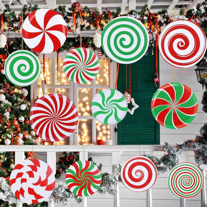 12 piezas de adornos colgantes de Navidad grandes de 12 pulgadas\/1...