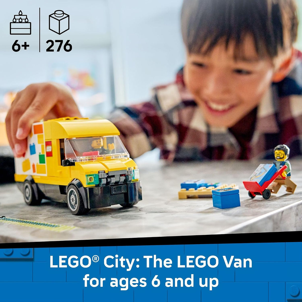 LEGO City: La furgoneta 60500 | Juguetes de construcción para niños...