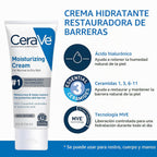CeraVe Set de cuidado de la piel, crema hidratante y limpiador faci...