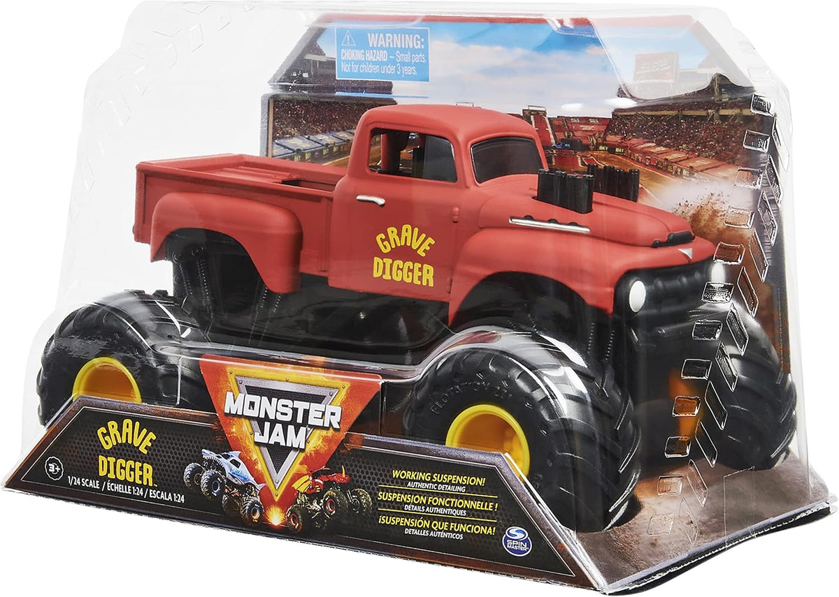 Monster Jam - Camión monstruo oficial de Grave Digger Retro, vehícu...