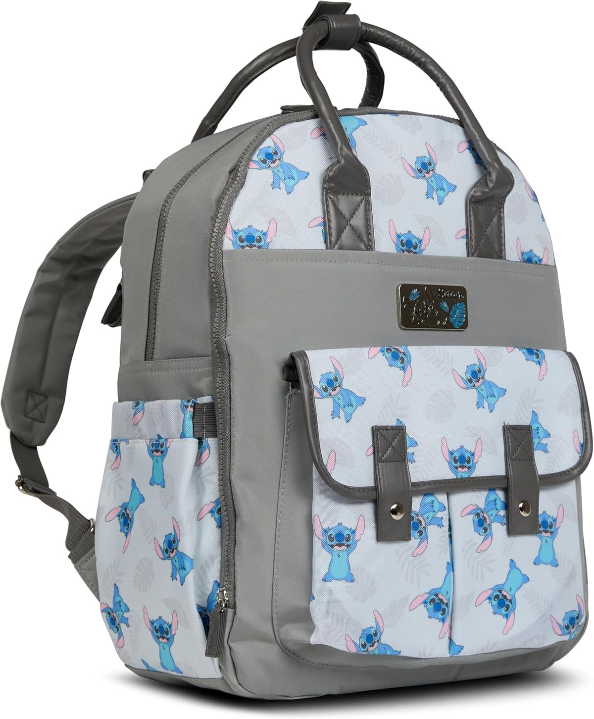Disney Mochila para pañales con cambiador Stich \u2013 Bolsa de beb...