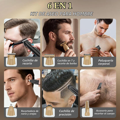 Manscape - Cortadora de barba y cuerpo para hombres, impermeable, k...