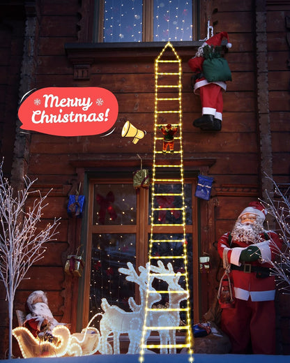 Toodour Luces LED de Navidad – Luces decorativas de Navidad de 11.5...