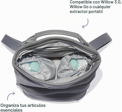 Willow Bolsa de extractor de leche, gris, enfriador de leche matern...