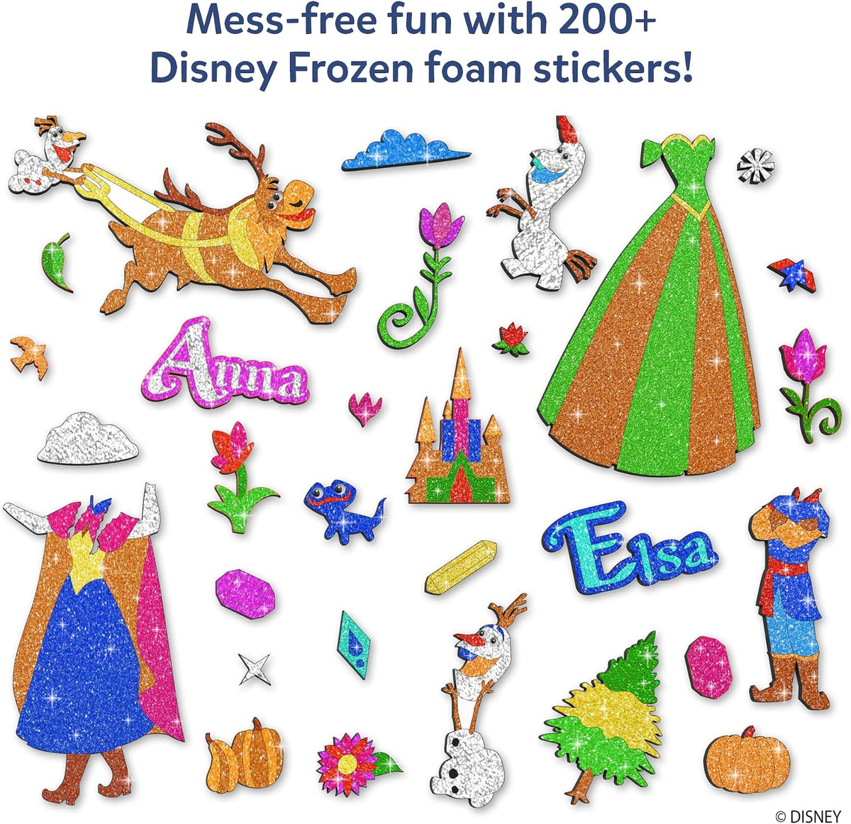Skillmatics Foil Fun Disney Frozen - Kit de arte y manualidades | J...
