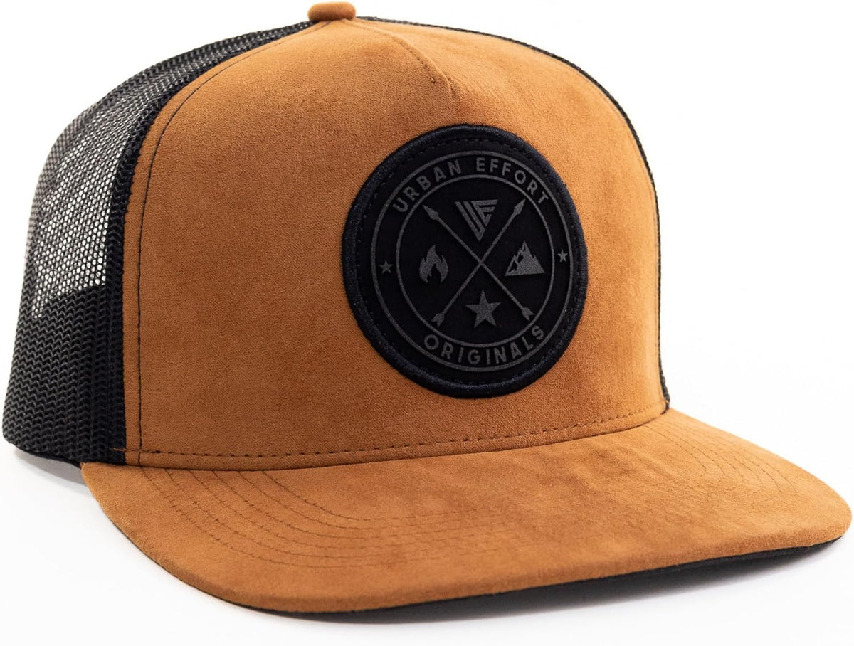 Urban Effort Trucker Hat para hombre – Gorra de béisbol con parte t...