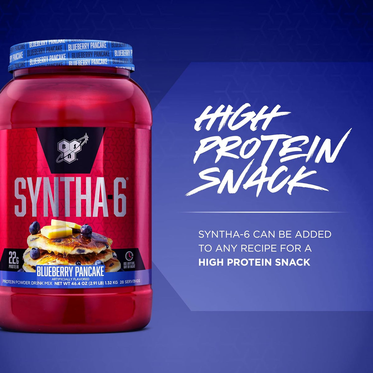 BSN SYNTHA-6 Proteína Premium en Polvo con 6g de Fibra, Proteína de...