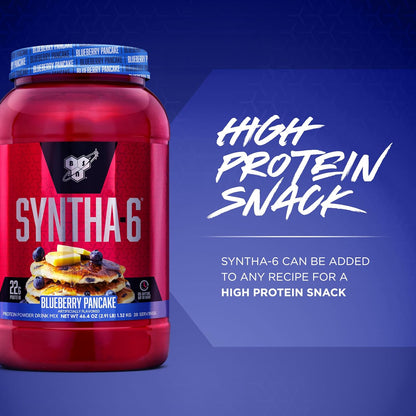 BSN SYNTHA-6 Proteína Premium en Polvo con 6g de Fibra, Proteína de...