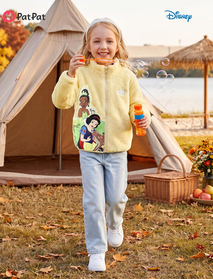 Disney Stitch Frozen Elsa Minnie Mickey - Chaqueta de forro polar p...