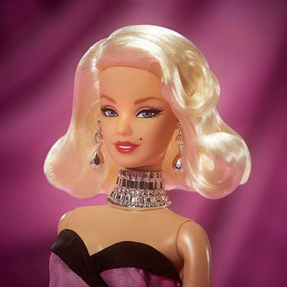 Barbie Marilyn Monroe Signature - Muñeca coleccionable | Vestido ro...