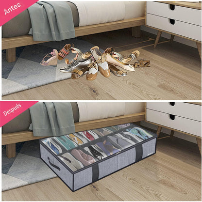 Onlyeasy - Organizadores de almacenamiento para zapatos debajo de l...