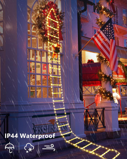 Toodour Luces LED de Navidad – Luces decorativas de Navidad de 11.5...