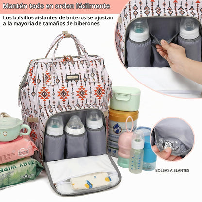 GAIVP Mochila para pañales, bolsas de pañales para bebés, niñas y n...