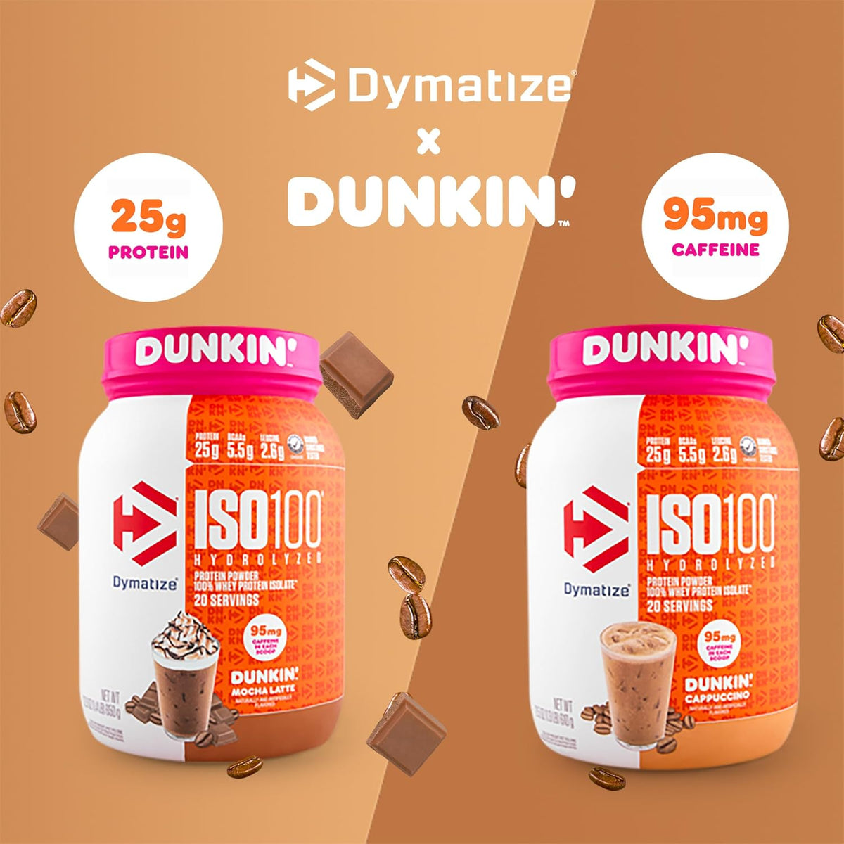 Dymatize ISO100 100% aislado de proteína de suero hidrolizada en po...
