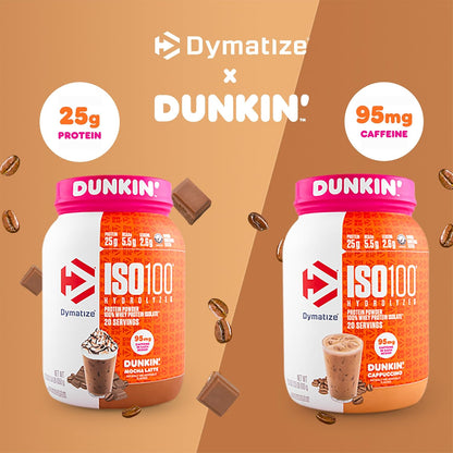 Dymatize ISO100 100% aislado de proteína de suero hidrolizada en po...