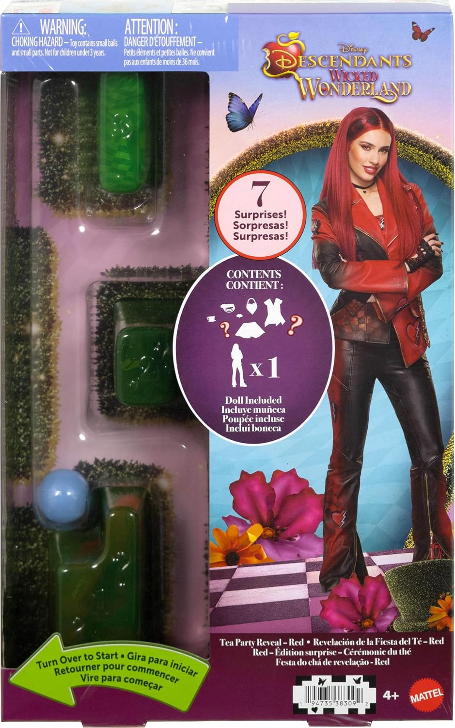 Mattel Disney Descendants: Wicked Wonderland Tea Party Reveal con 7...