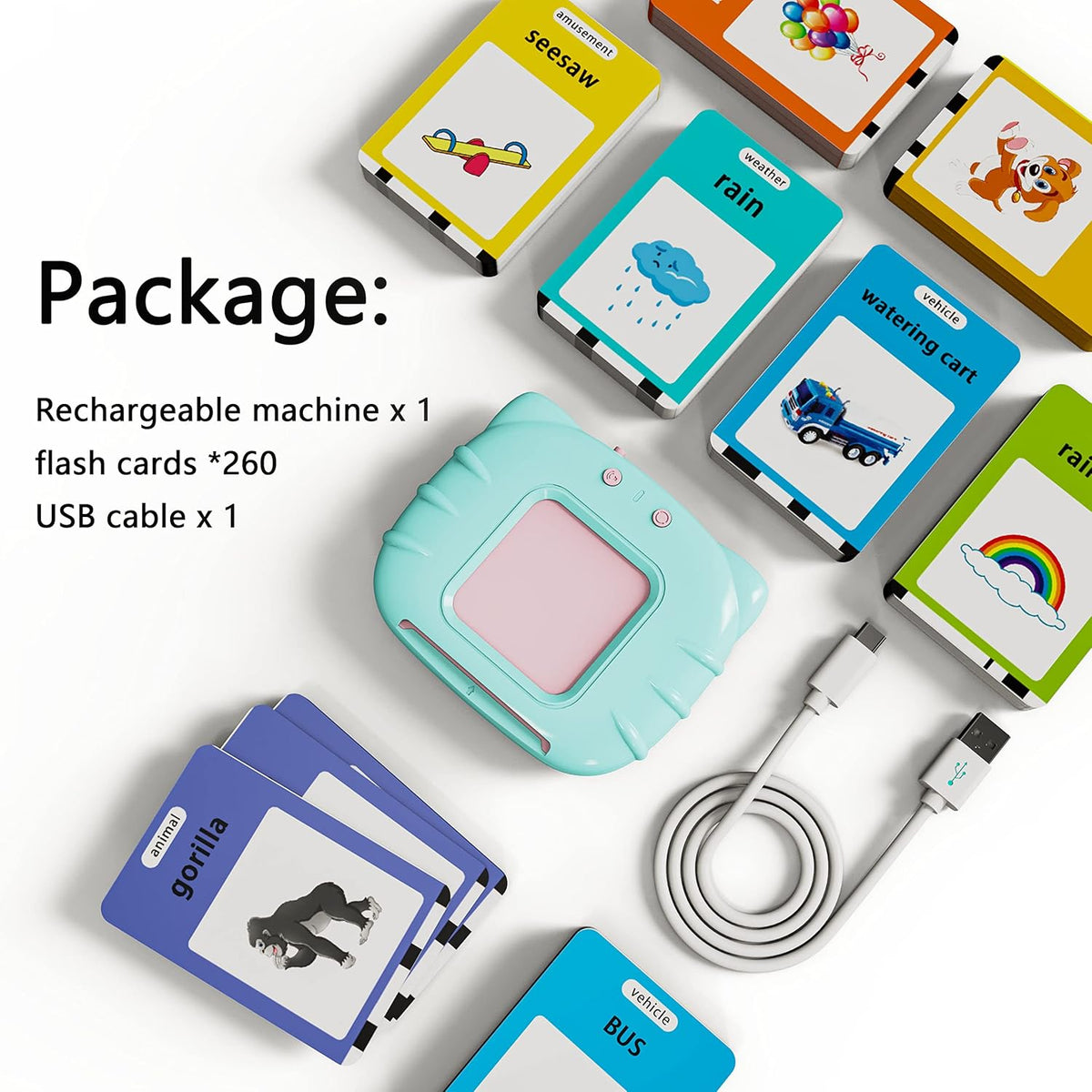 Lapare Juguete de aprendizaje audible con música para niños pequeño...