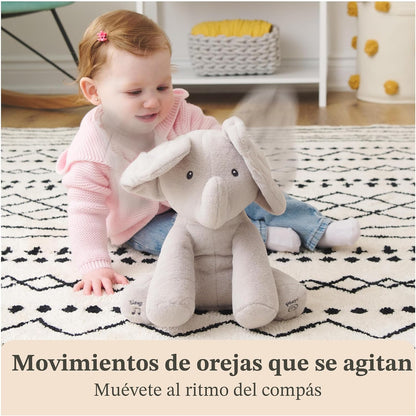 GUND Baby Flappy Elephant - Juguete musical animado interactivo de...