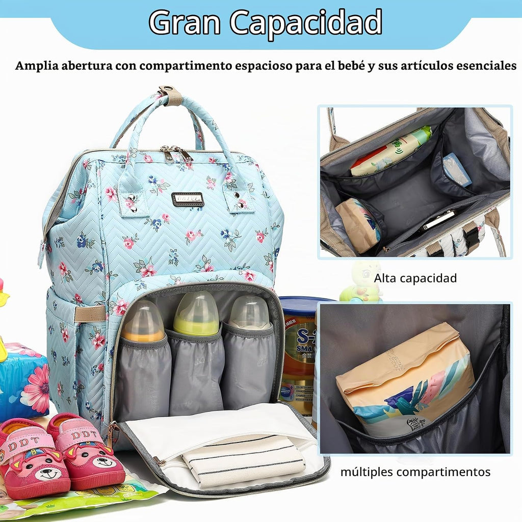 GAIVP - Mochila para pañales, bolsas de pañales para bebés, niñas y...