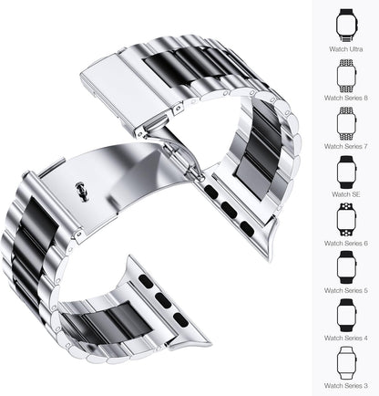 EPULY Compatible con Apple Watch Band de 42mm 44mm 45mm 38mm 40mm 4...