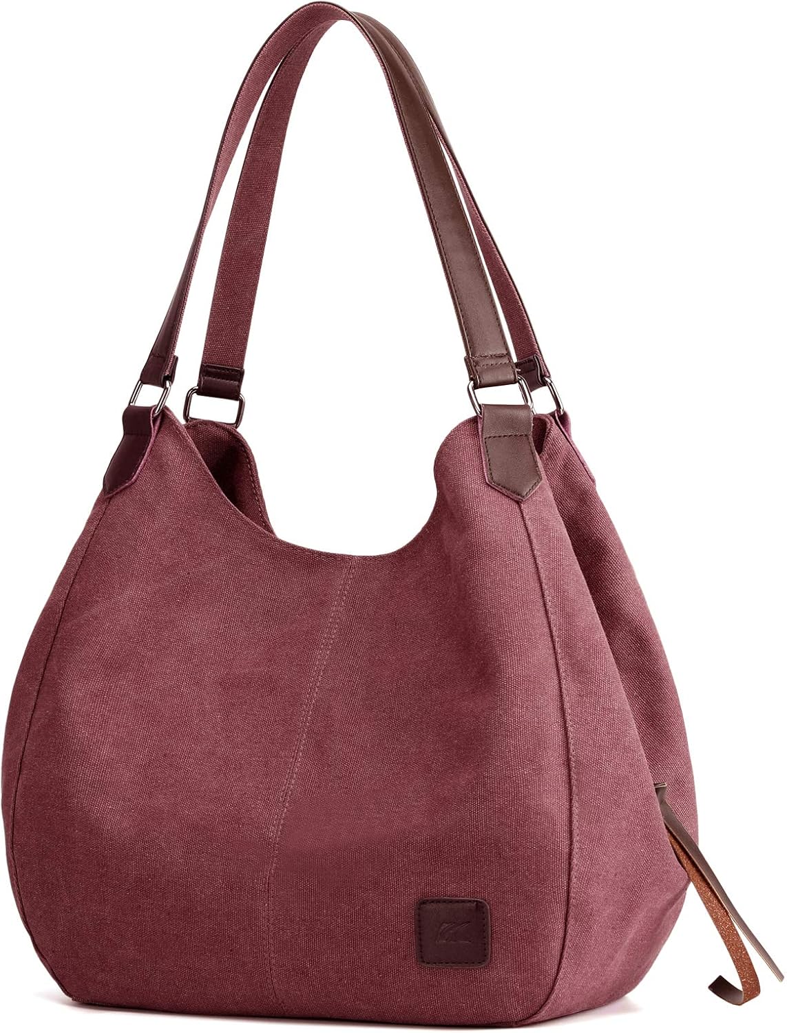 Dourr Bolso para hombro para mujer, con múltiples bolsillos, bolso...