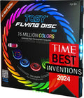 TOSY Disco volador: 16 millones de colores RGB o 36 LED, extremadam...