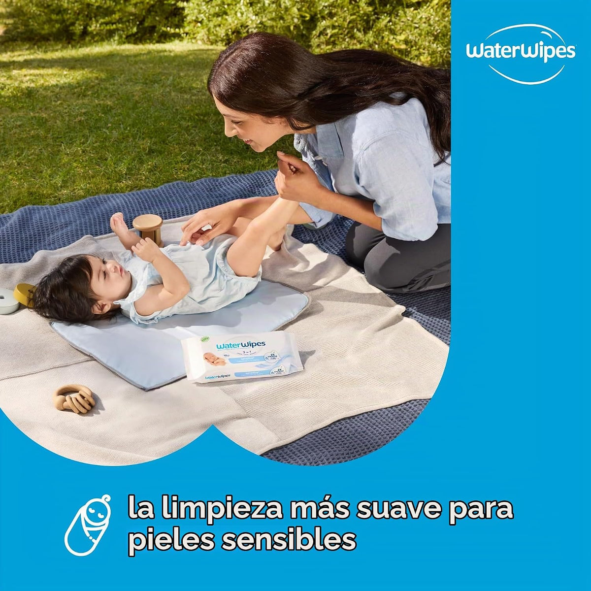 Toallitas Húmedas para Bebés WaterWipes, 852401006026, Blanco, 1, 12