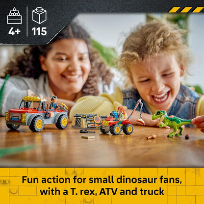 LEGO Jurassic World Camión de Transporte Joven T.rex 77978 | Juguet...