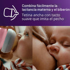 Philips Avent Biberones naturales, flujo lento, 4 onzas, sin BPA, p...