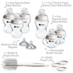 Tommee Tippee Natural Start Juego de biberones, tetinas parecidas a...