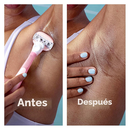 Gillette Venus ComfortGlide White Tea - Cuchillas de afeitar para m...