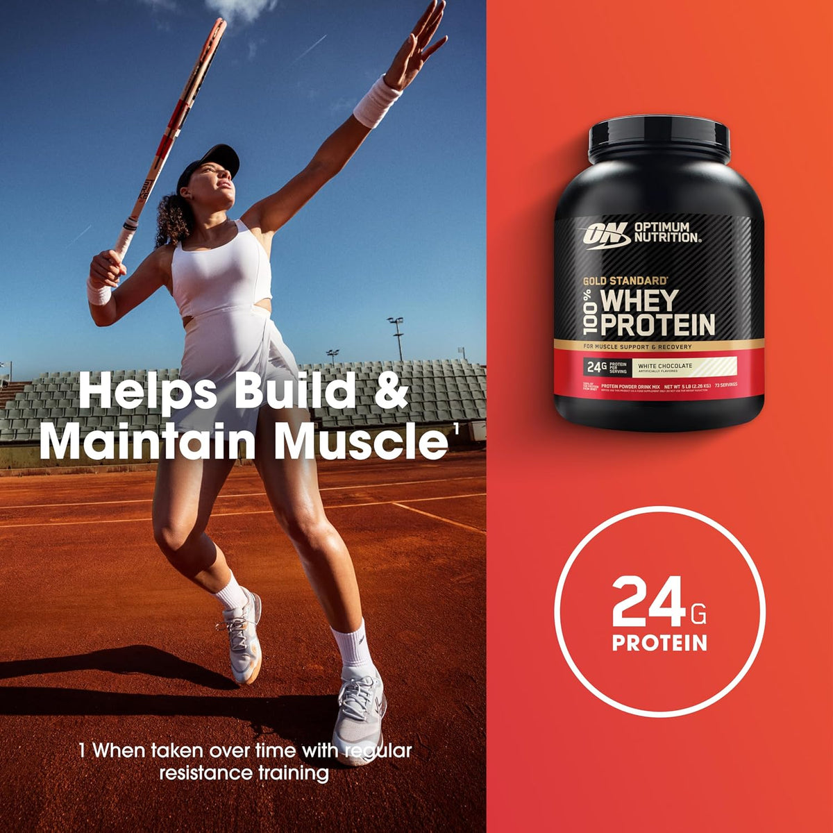 Optimum Nutrition Estándar dorado 100% Proteína de Suero de Leche e...