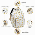 GAIVP Mochila para pañales, bolsas de pañales para bebés, niñas y n...
