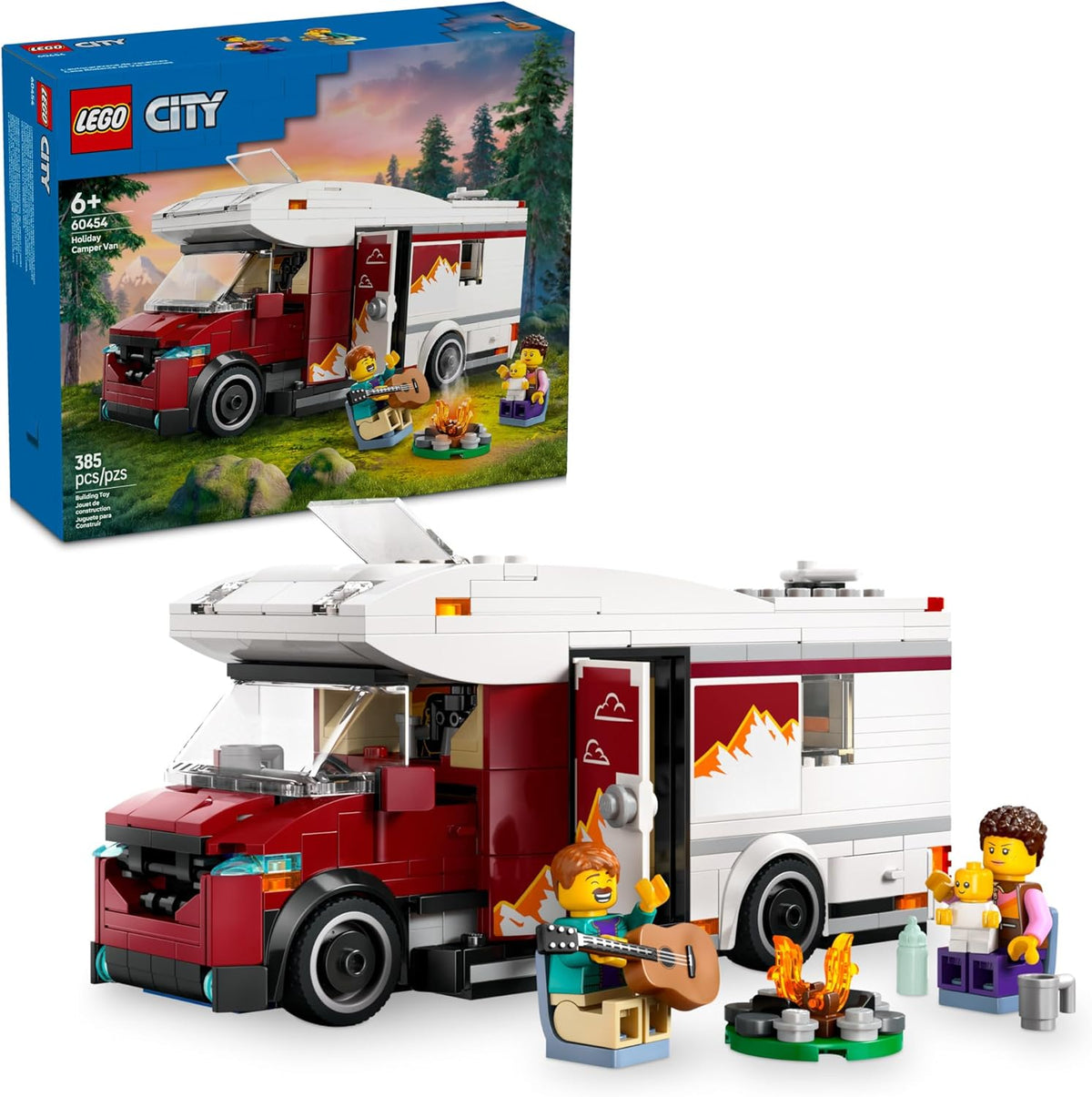 LEGO City Holiday Adventure Camper Van Juego de juguetes de constru...